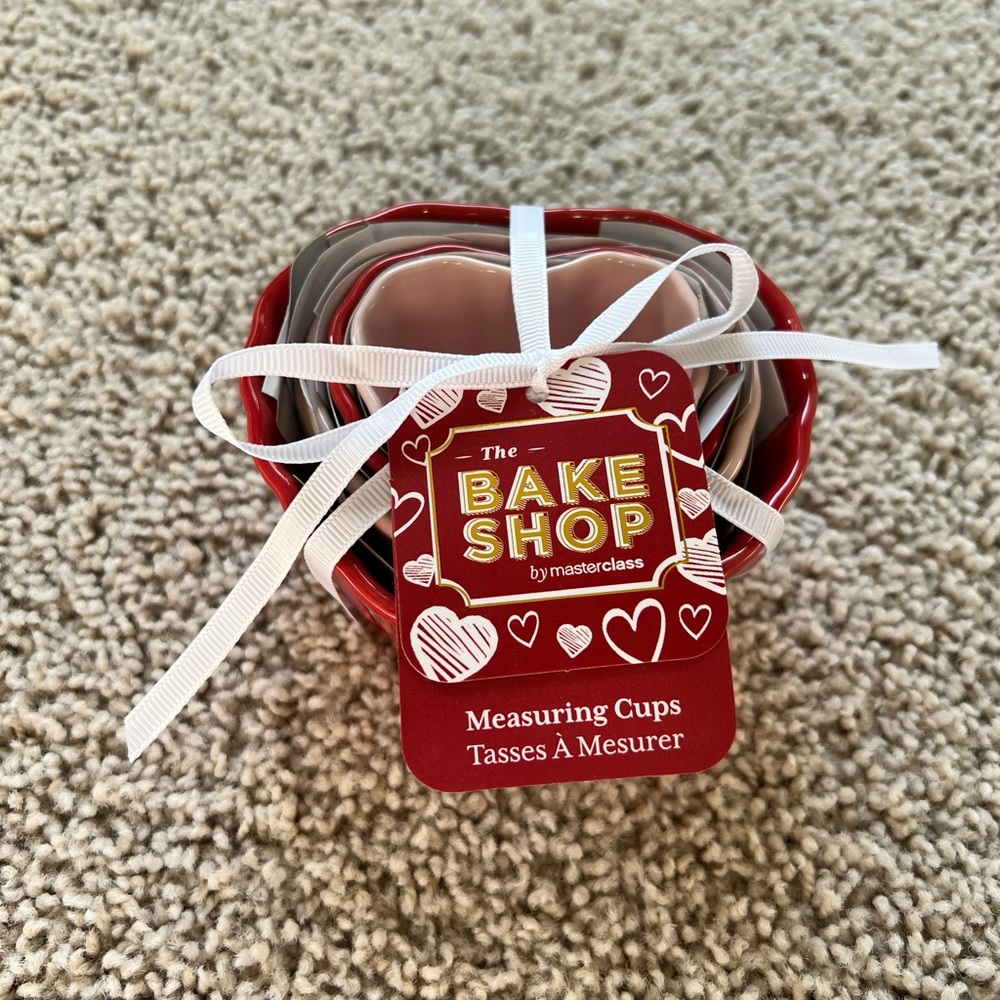 Heart Shaped Measuring Cups